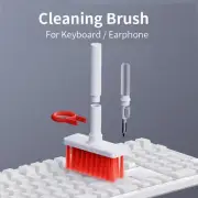 5 in 1 Keyboard Cleaning Brush Kit Keycap Puller Earbuds Cleaner for Airpods