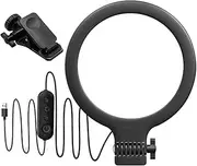 Tiardey 6 Inch Video Conference Lighting Kit Screen Camera Ring Light Clip on Laptop Monitor