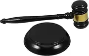 HAPINARY 1 Set Wooden Gavel Judge Hammer for Auction Solid for Costumes and Role Play Easy to Use and Store Design