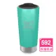 【美國Klean Kanteen】不鏽鋼保溫鋼杯592ml(海波綠-附蓋)