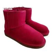 NEW KIDS KOOLABURRA BY UGG UNISEX KOOLA MINI BERRY RED BOOTS SIZE 5 1116770 K