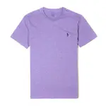 POLO RALPH LAUREN 經典刺繡小馬素面短袖T恤-紫色