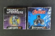 Loot Crate Pin Lot of 2 Avengers Transformers