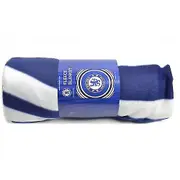 Chelsea FC Pulse Fleece Blanket Blue One Size