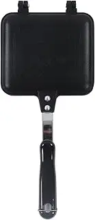 Lwuey Stovetop Sandwich Maker, Grilled Sandwiches Panini Maker Pan with Non Stick Plates Aluminum Flip Double Sided Pan Toasted Frying Pans Press Baking Pot Toaster Grilling Breakfast Home Kitchen