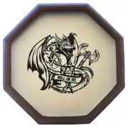 ROLL OR DIE- Dice Tray - 11.5 Octagon - for Dice, Board Games, Tabletop RPGs ...