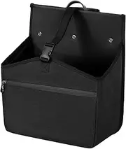 Cycling Panniers, Cycling Commuting Bag, 14.96x6.69x13.19 Inches Sturdy Backspace Container, Versatile Tail End Compartment, Rear Rack Trunk Bag for Grocery Shopping and Camping