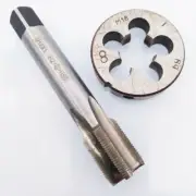 Tap & Die Set HSS M18 x 1mm Tap & M18 x 1mm Die Metric Thread Right Hand