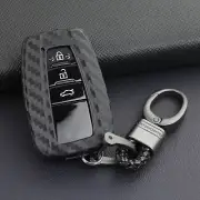 Smart Key Case Bag Cover Fob For Toyota RAV4 C-HR Prius Prime Corolla Hatchback (for: Toyota)