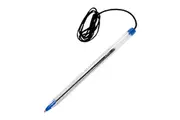 BIC Cristal Ball Point Pen Corded String Blue Pack 12 10217