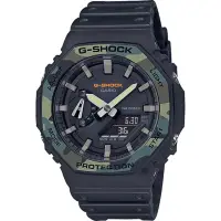 在飛比找momo購物網優惠-【CASIO 卡西歐】G-SHOCK 街頭軍事系列八角電子錶