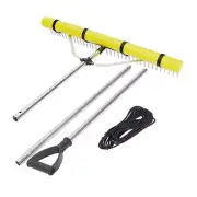 92cm Head Floating Lake Pond Rake 2.3M Extension Handle for Weed Algae Removal