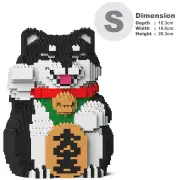 Jekca Lucky Shiba Inu 01S-M02 Building Bricks Set 16x19x26cm