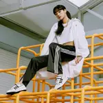 （現貨）全新真品愛迪達ADIDAS ORIGINALS白色BLACKPINK LISA款風衣外套運動外套長外套防風外套