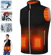 [Generic] Cozybod Heated Vest, Unisex Heated Vest Women and Men, Cozy Bod Heated Vest, Winter Warm Heated Jackets Rechargeable USB Puffer Heated Jacket Outwear