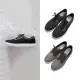 【FUFA Shoes 富發牌】經典復古拼接男款休閒鞋-黑/灰 2CM27(男鞋/男休閒鞋/通勤鞋/帆布鞋)