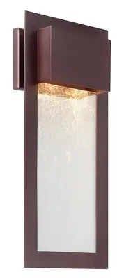 The Great Outdoors 72383-246 Westgate 2 Light 20" Tall Dark Sky - Bronze