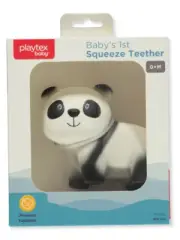 Playtex Baby Boys' Panda Bear Squeeze Teether - white/multi, one size
