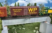 Walthers Cornerstone HO 70' Single-Track Railroad Deck Girder Bridge Ki 933-4507