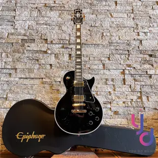 Epiphone Les Paul Custom 黑色 電吉他 雙線圈 孤獨搖滾 終身保固 (10折)