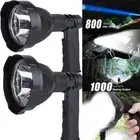 LED Spotlight Handheld Rechargeable Hunting Camping Flashlight Spot Light Torch