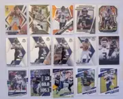 (18) Russell Wilson Card Lot With 4 Parallels Phoenix Fire Burst Select Silver