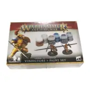 Warhammer Age of Sigmar: Stormcast Eternals Vindictors + Paint Set NEW Sealed