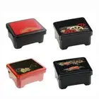 Meal Unadon Box Sushi Container Meal Prep Sealed Airtight Lid Food Container