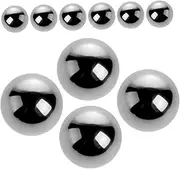 ARTSEWPLY 20pcs Steel Mixing Balls for Nail Polish Paint and Ink Agitator Balls for Efficient Mixing for DIY Projects and Professional Use