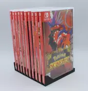Nintendo Switch Game Case Organizer Tray, Holds 5, 10, or 15 Games, 3D Printed