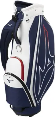 MIZUNO Golf Men's Cart Caddy Bag NX.6 Navy White 9 x 47 inch 2.6kg 5LJC2402