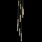 Delessi Argos 10LT Spiral LED Pendant Light - Tri-Colour
