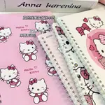 A5線圈本凱蒂貓簡約可愛記事本初高中生少女心INS高顏值筆記本A5 COIL NOTEBOOK HELLO KITTY