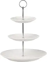 Maxwell & Williams White Basics 3 Tiered Cake Stand Gift Boxed
