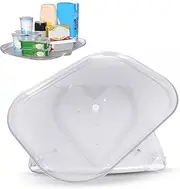 [Omabeta] 1PCS 360° Rotatable Square Lazy Susans Organizer,Turntable Countertop Food Storage, 35 * 26CM/13.78 * 10.24in Rectangular Countertop Food Storage Rack