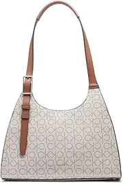 [Calvin Klein] Quill Triple Compartment Satchel