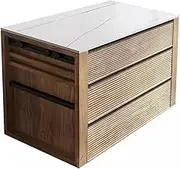 Kitchen Island Freestanding Island Dining Table Bar Counter Countertop Kitchen Coffee Operation Table Tea Storage Cabinet Mobile Kitchen Storage Islands