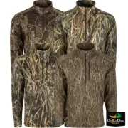 DRAKE WATERFOWL MST BREATHELITE 1/4 ZIP CAMO PULLOVER