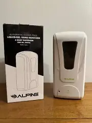 Alpine Industries 1200 ml Automatic Gel Hand Soap Dispenser w/ Drip Tray New