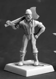 Bill Foster, Lumberjack Miniature by Reaper Miniatures RPR 50268