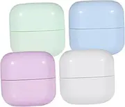 4pcs Cream Jars Refillable Cosmetic Containers Cream Dispensers Travel Size Containers 50g