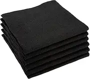 6 Pack High Temp Carbon Felt Welding Blanket- 20" x 20" 3mm 1/7" Thickness Fire Retardant Protective Mat Up to 1800°F Fireproof Thermal Resistant Insulation Pad for Glass Blowing Camp Wood Stove Grill