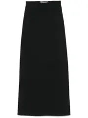 [Max Mara] Alce maxi skirt M Black