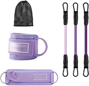 Ankle Resistance Bands,Workout Straps for Pilates with Cuffs - Exercise Equipment for Home Gym Workouts Glute Training Hip Thrusting