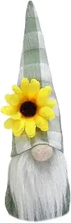 Sunflower Gnomes Figurines | Cute Swedish Tomte Farmhouse Sunflower Gnome Doll | Spring Sunflower Decor Tree Gnomes, Tomte Stuffed Doll for Tiered Tray Home Autumn Decorations