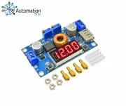 DC-DC 5A Charger Module CC/CV USB Step Down Buck Converter With LED Voltmeter