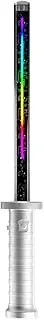 3D Imaging LED Lighted Handheld Shaking Sticks Batons, Powered by AAA Battery, LED Light Up Wands Sticks for Wedding, Raves, Concert, Camping, New Year, Carnival, Halloween (White)