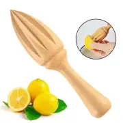 Lemon Squeezer Wooden Hand Juicer Kitchen Citrus Lime Orange Press X8Q9