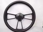 Ez-go POLARIS Ranger Black steering wheel golf cart W/ Adapter 3 spoke Club Car