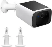 2Pack Security Camera Mounting Bracket for eufy Solocam S220/C210, eufyCam 2C/2C Pro, 3/S330, 3C/S300, Stable and Flexible Wall Mount Holder, Adjustable Outdoor Camera Mount (Camera Not Included)